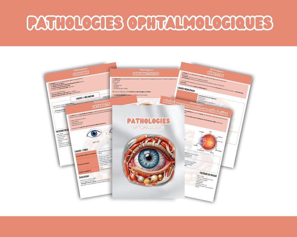 PATHOLOGIES OPHTALMOLOGIQUES