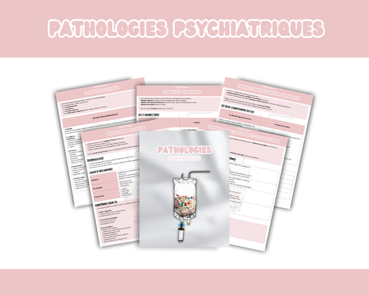 PATHOLOGIES PSYCHIATRIQUES