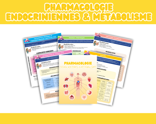 PHARMACOLOGIE ENDOCRINIENNES & MÉTABOLISME