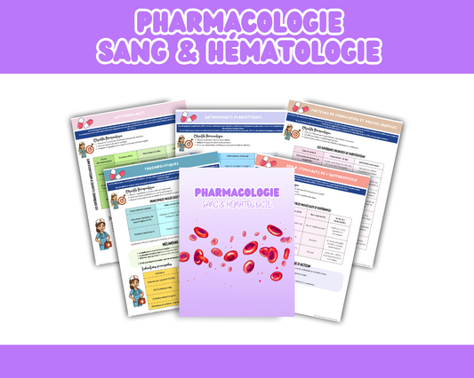 PHARMACOLOGIE SANG & HÉMATOLOGIE
