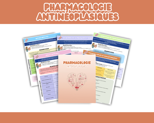 PHARMACOLOGIE ANTINÉOPLASIQUES