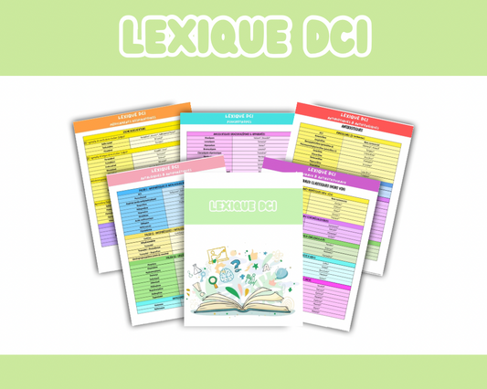 LEXIQUE DCI