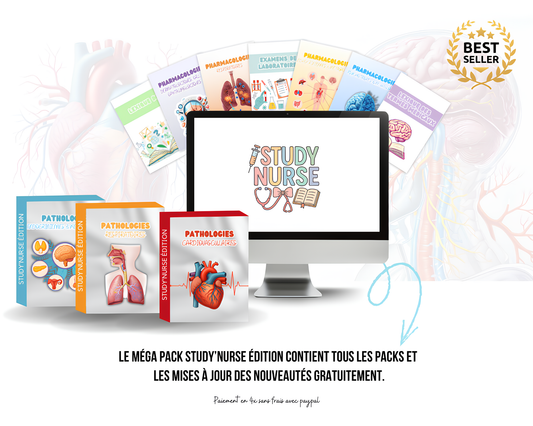 MÉGA PACK STUDY’NURSE ÉDITION